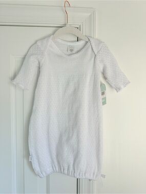 PATY white gown NB NWT